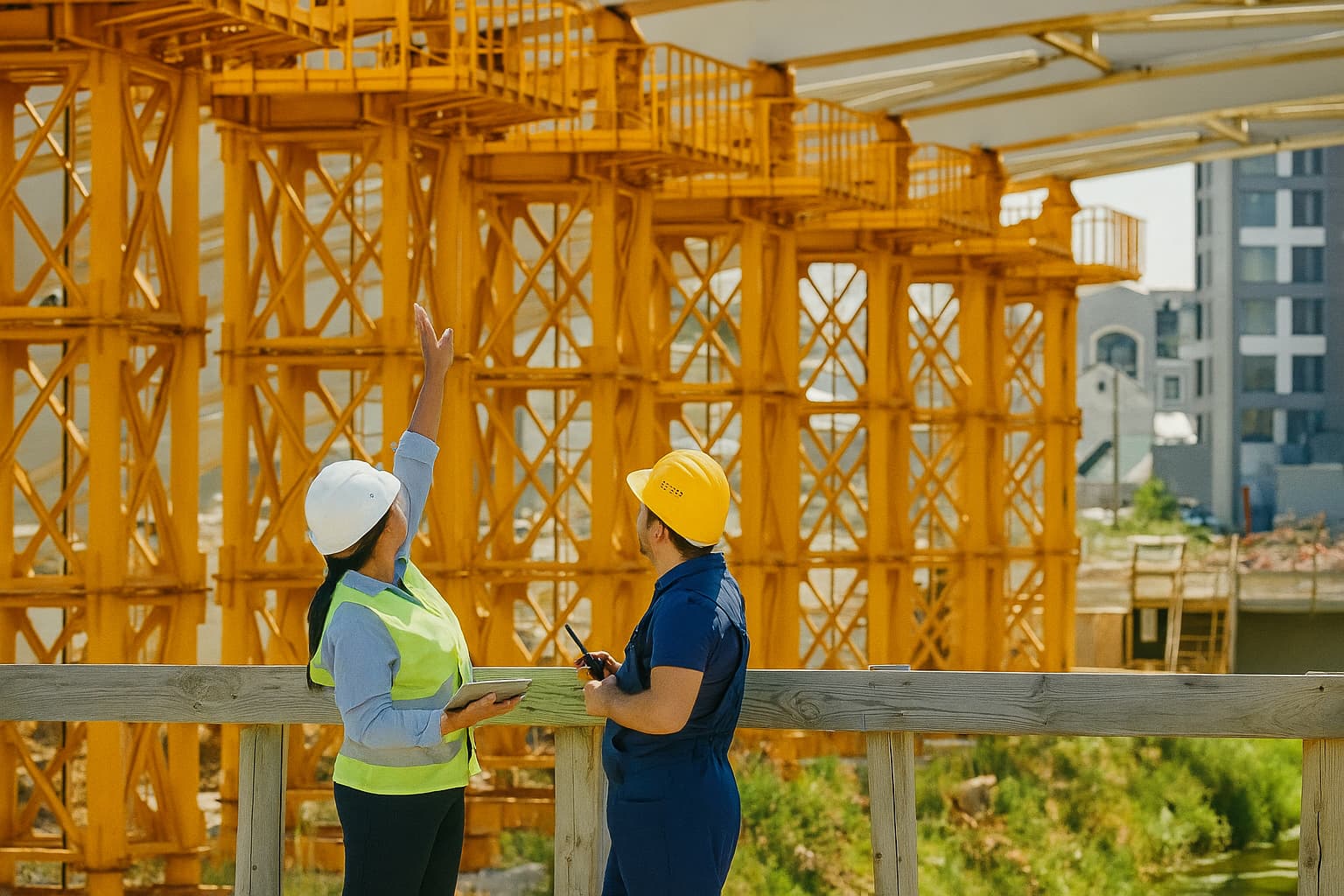 Industrial worker safety monitoring system
